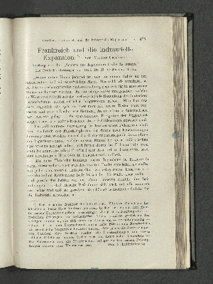 Vorschaubild von Frankreich und die industrielle Expansion.