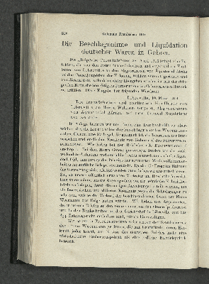 Vorschaubild von Die Beschlagnahme und Liquidation deutsche Waren in Gabon.