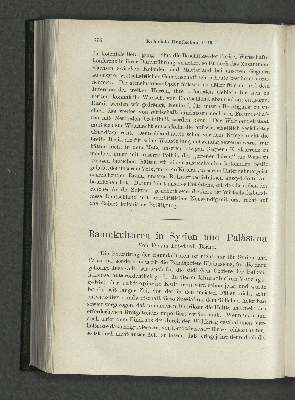 Vorschaubild von Baumkulturen in Syrien und Palästina.