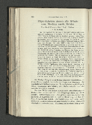 Vorschaubild von Pilgerfahrten durch die Wüste von Medina nach Mekka.