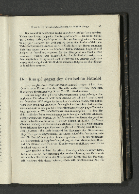 Vorschaubild von Der Kampf gegen den deutschen Handel.