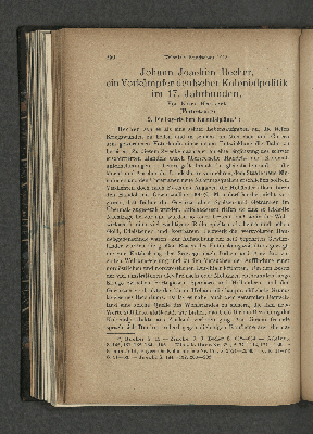 Vorschaubild von Johann Joachim Becher, ein Vorkämpfer deutscher Kolonialpolitik im 17. Jahrhundert.