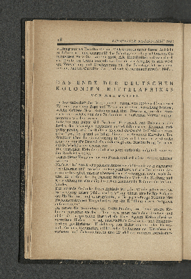 Vorschaubild von Das Ende der deutschen Kolonien Mittelafrikas