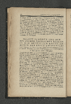 Vorschaubild von Welche Schäden sind der deutschen ärztlichen Mission in den deutschen Kolonien durch den Krieg entstanden?