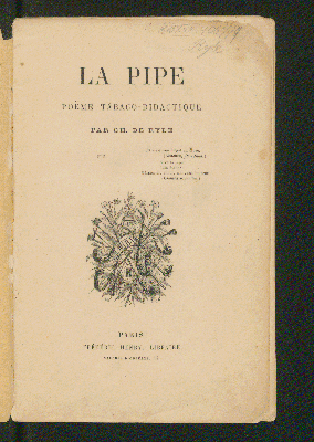 Vorschaubild von La Pipe