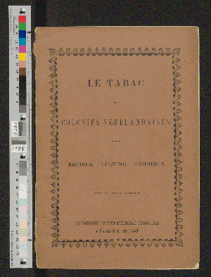 Vorschaubild von [Le Tabac des colonies néerlandaises]