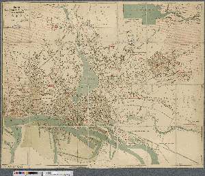 Vorschaubild von Plan von Hamburg und Umgebung, Altona, Wandsbek