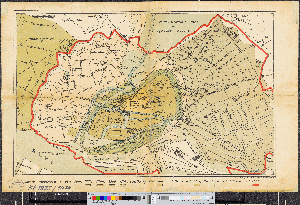 Vorschaubild von Hamburg's Stadtgrenze seit dem Jahre 900, 1300, 1560, 1700, (St. Georg seit 1700 - St. Pauli seit 1845), Hamburg mit St. Georg seit 1868