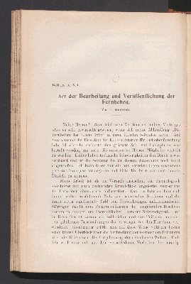 Vorschaubild von Beilage A. XII. Art der Bearbeitung und Veröffentlichung der Fernbeben