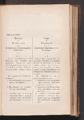 Vorschaubild von Beilage A. XVIII. Entwurf von Statuten der Internationalen Seismologischen Association