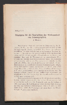 Vorschaubild von Beilage B. V. Prinzipien für die Beurteilung der Wirksamkeit von Seismographen