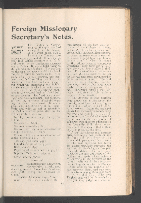 Vorschaubild von Foreign missionary secretary's notes