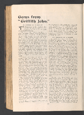 Vorschaubild von Gems from "Griffith John."