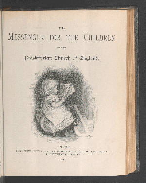 Vorschaubild von [The messenger for the children of the Presbyterian Church of England]