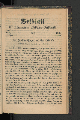 Vorschaubild von Beiblatt zur Allgemeinen Missions-Zeitschrift. No. 3