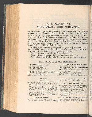 Vorschaubild von International missionary bibliography