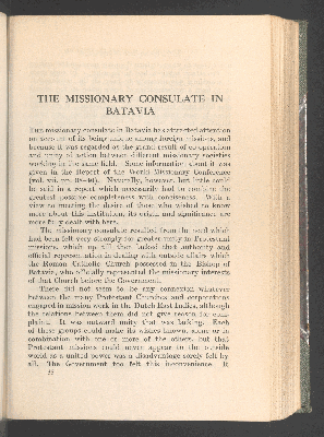 Vorschaubild von The missionary consulate in Batavia