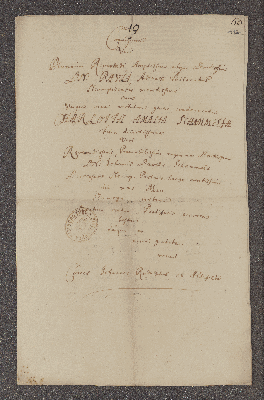 Vorschaubild von Johann Rudolf von Ahlefeldt: Hochzeitsgedicht für Hinrich Siegfried Pauli und Charlotta Amalia, Tochter des Johann David Schamel