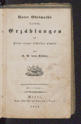 Vorschaubild von Vater Edelmuths kindliche Erzählungen im Kreise seiner liebenden Familie