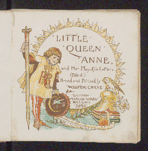 Vorschaubild von Little Queen Anne, and Her Majesty's letters (Patent.)