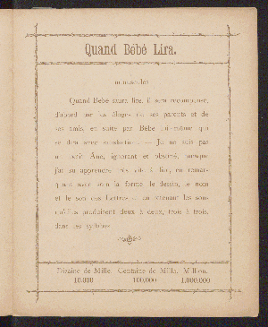 Vorschaubild von [Alphabet des bébés bien sages]