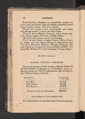 Vorschaubild von [Compendio de geografiá de la República Mexicana]