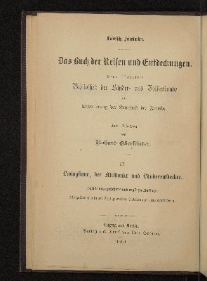 Vorschaubild von [David Livingstone, der Missionär]