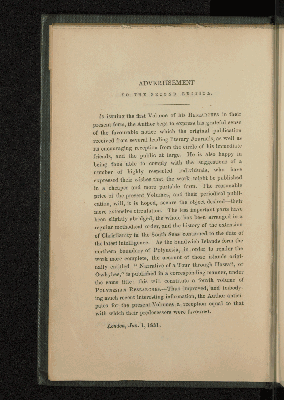 Vorschaubild von Advertisement to the Second Edition.