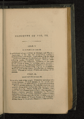 Vorschaubild von Contents of Vol. III.