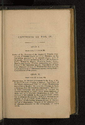 Vorschaubild von Contents of Vol. IV.