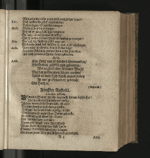 Vorschaubild von [Der die Vestung Siebenbürgisch-Weissenburg erobernde und über die Dacier triumphirende Kayser Trajanus, Wurde/ An dem theuren Carols- und Nahmenstage/ Jhro Röm. Kayserl. und Cathol. Majestät/ ... Wegen des andern/ unter Helden-müthiger Anführung Ihro Durchl. des Printzen Eugenius, über die Türcken befochtenen Sieges/ und darauf höchst-glücklich erfolgter Eroberung der Vestung Griechisch-Weissenburg/ oder Belgrad, Zu Bezeugung der allerunterthänigsten hierob geschöpfften Freude/ in einem dazu verfertigten Sing-Spiele/ und deßwegen errichteter Ehren-Pforte/ Auf dem Hamburgischen Schau-Platz/ fürgestellet/ Jm Monath November/ 1717.]