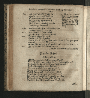 Vorschaubild von [Der die Vestung Siebenbürgisch-Weissenburg erobernde und über die Dacier triumphirende Kayser Trajanus, Wurde/ An dem theuren Carols- und Nahmenstage/ Jhro Röm. Kayserl. und Cathol. Majestät/ ... Wegen des andern/ unter Helden-müthiger Anführung Ihro Durchl. des Printzen Eugenius, über die Türcken befochtenen Sieges/ und darauf höchst-glücklich erfolgter Eroberung der Vestung Griechisch-Weissenburg/ oder Belgrad, Zu Bezeugung der allerunterthänigsten hierob geschöpfften Freude/ in einem dazu verfertigten Sing-Spiele/ und deßwegen errichteter Ehren-Pforte/ Auf dem Hamburgischen Schau-Platz/ fürgestellet/ Jm Monath November/ 1717.]