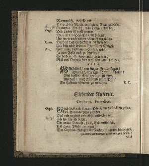 Vorschaubild von [Die wunderbare Beständigkeit der Liebe, oder Orpheus; in einem musicalischen Dramate im Hamburgischen Opern-Hause, vermittelst eines Concerts, am 9 Mertz 1726, durch Veranstaltung Madame Kayserinn, aufgefuehret]