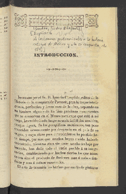 Vorschaubild von Explicación de las laminas pertenecientes a la historia antigua de México y a la su conquista, etc.