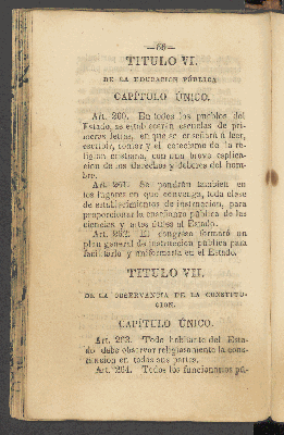 Vorschaubild von [Constitución política del estado libre de Jalisco, sancionada por su congreso constituyente en 18 de noviembre de 1824]