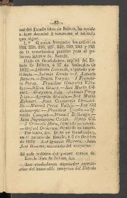 Vorschaubild von [Constitución política del estado libre de Jalisco, sancionada por su congreso constituyente en 18 de noviembre de 1824]