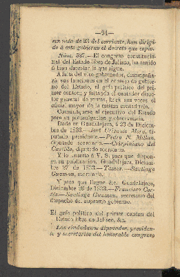 Vorschaubild von [Constitución política del estado libre de Jalisco, sancionada por su congreso constituyente en 18 de noviembre de 1824]