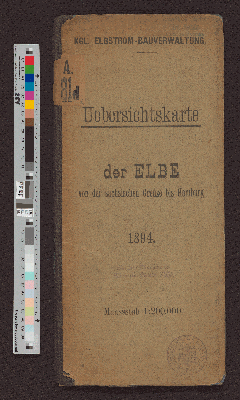 Vorschaubild von Uebersichtskarte der Elbe von der Sächsischen Grenze bis Hamburg. 1894