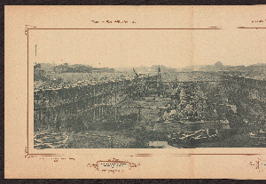 Vorschaubild von 59/60. Schleusenbau bei Holtenau, Blick von Osten nach Westen. August 1892.