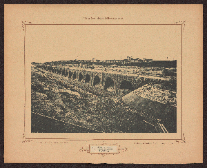 Vorschaubild von 81. Südliche Hafenmauer im Binnenhafen bei Holtenau, von Westen gesehen. September 1893.