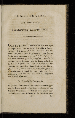 Vorschaubild von [Beschrijving van Lappland en deszelfs bewoners]