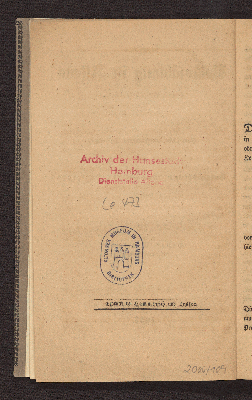 Vorschaubild von [Die Volkszählung in Altona am 1. Februar 1835]