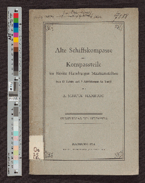 Vorschaubild von [Alte Schiffskompasse und Kompassteile im Besitz Hamburger Staatsanstalten]