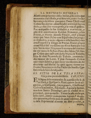 Vorschaubild von [Historia general de las Indias, con todos los descubrimientos, y cosas notables que han acaescido enellas, dende que se ganaron hasta agora]