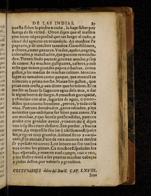 Vorschaubild von [Historia general de las Indias, con todos los descubrimientos, y cosas notables que han acaescido enellas, dende que se ganaron hasta agora]