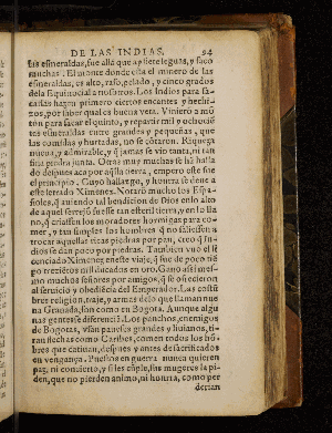 Vorschaubild von [Historia general de las Indias, con todos los descubrimientos, y cosas notables que han acaescido enellas, dende que se ganaron hasta agora]