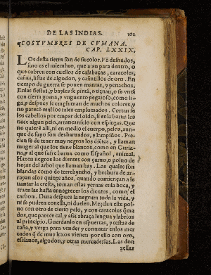 Vorschaubild von [Historia general de las Indias, con todos los descubrimientos, y cosas notables que han acaescido enellas, dende que se ganaron hasta agora]