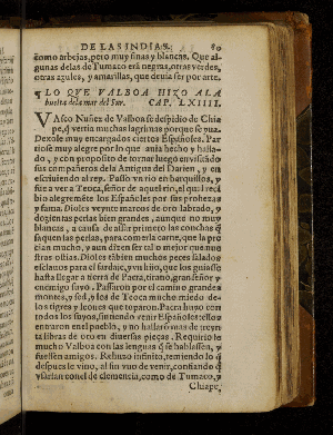 Vorschaubild von [Historia general de las Indias, con todos los descubrimientos, y cosas notables que han acaescido enellas, dende que se ganaron hasta agora]