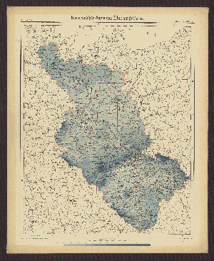 Vorschaubild von Blatt 3. Niederschlags-Karte des Elbstromgebietes