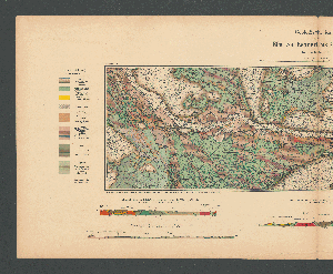 Vorschaubild von Blatt 20. Geologische Karte der Elbe von Kehnert bis Klein-Lüben.